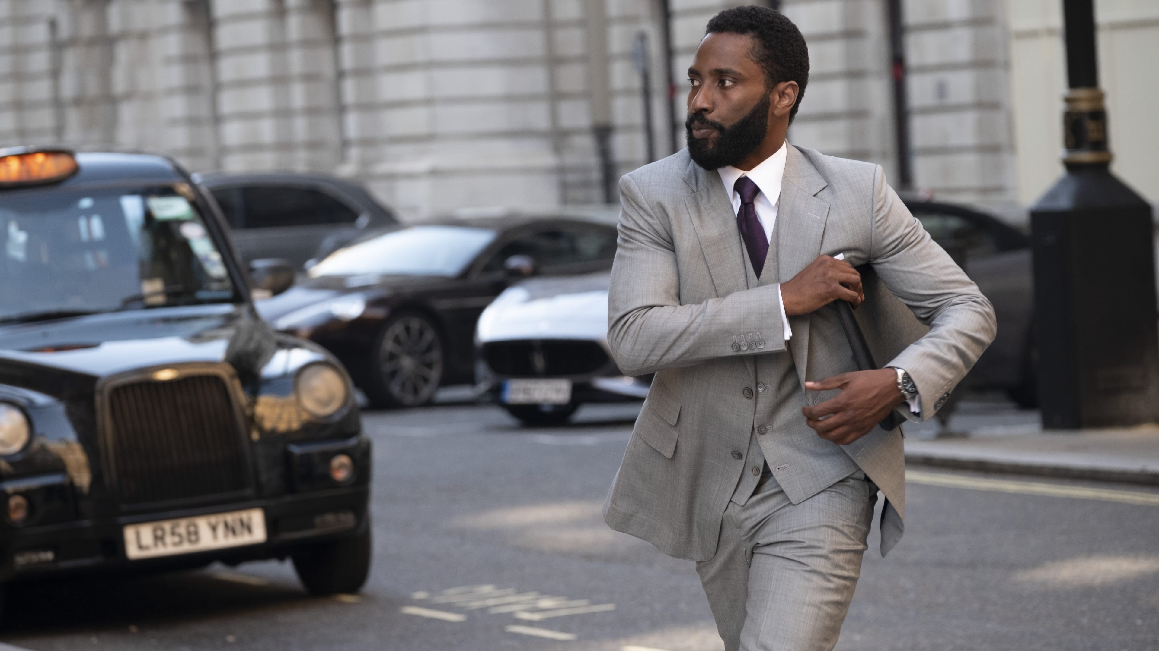 Christopher Nolan Tenet with John David Washington reviewed on the Christian Movie Podcast Cinematic Doctrine CINDOC