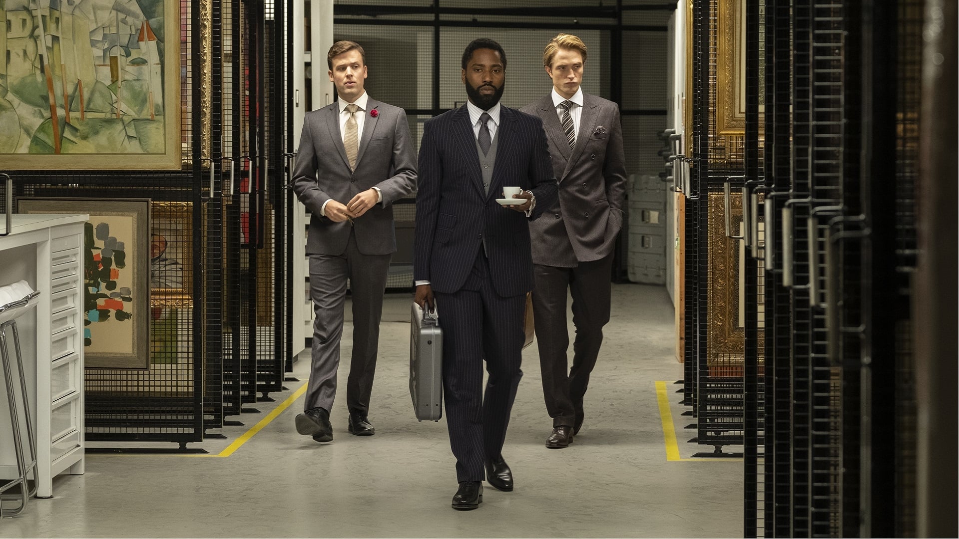 Tenet John David Washington and Robert Pattinson reviewed on Cinematic Doctrine Christian Movie Podcast