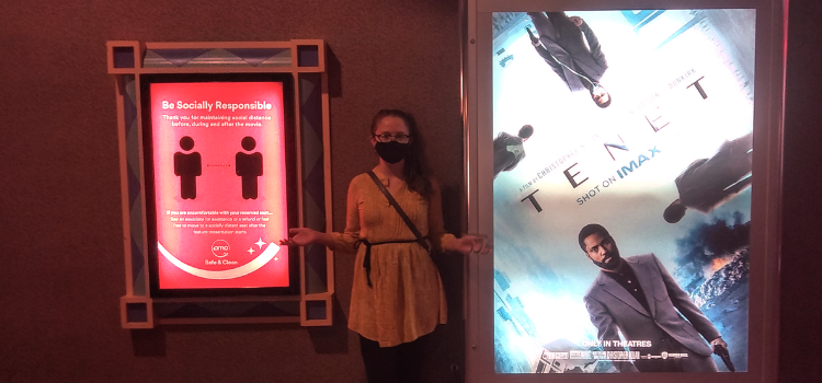 Choosing between social distance and Christopher Nolan Tenet in Theaters Christian Podcast Cinematic Doctrine