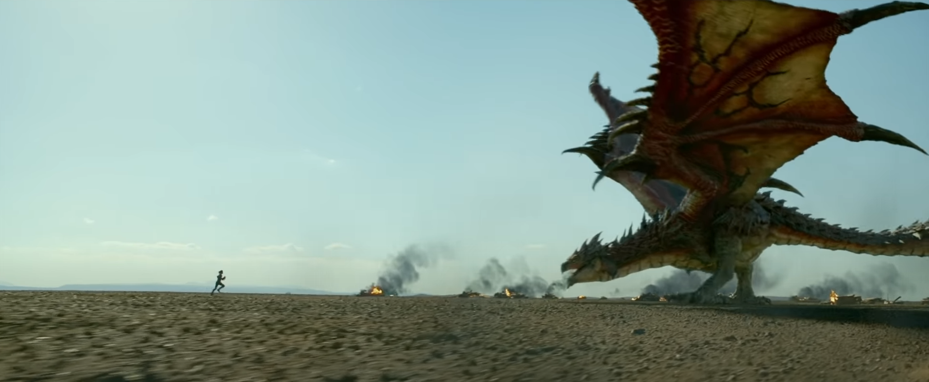 Dragon Creature from Monster Hunter video game movie trailer on Cinematic Doctrine