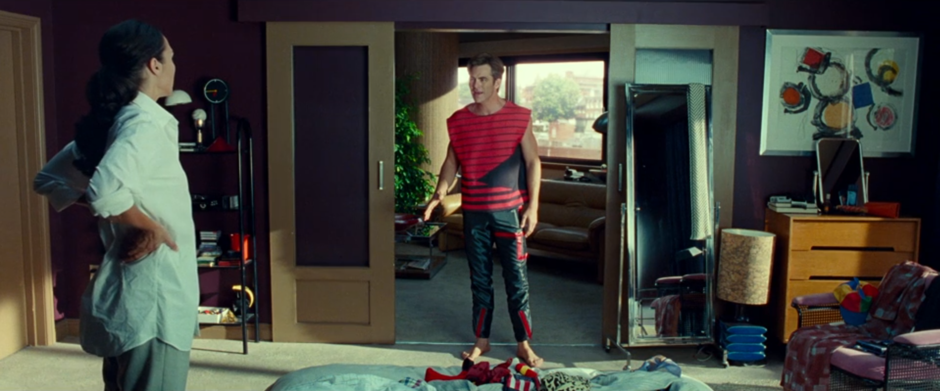 Chris Pine and Gal Gadot in Wonder Woman 1984 on HBO Max on Christian Podcast Cinematic Doctrine