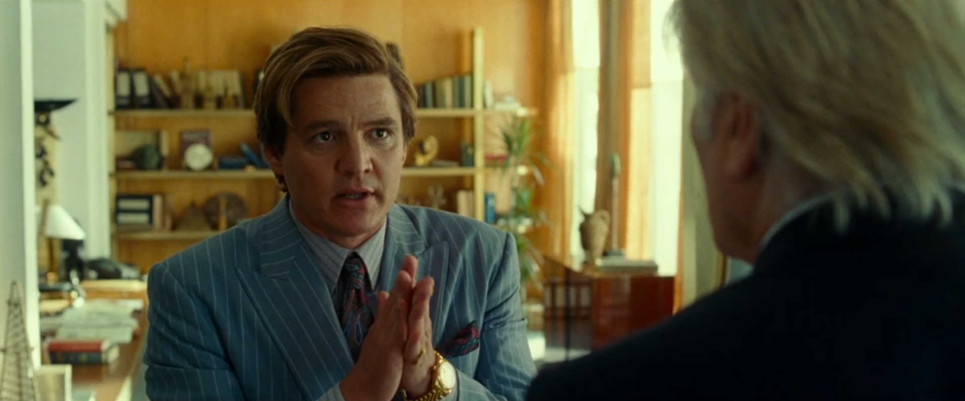 Pedro Pascal as Maxwell Lord in Wonder Woman 1984 on HBO Max on Christian Podcast Cinematic Doctrine