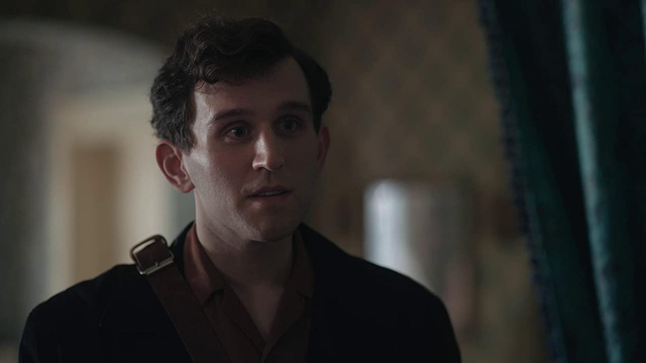 Harry Melling as Harry Beltik in The Queen's Gambit on Netflix on Christian Podcast Cinematic Doctrine