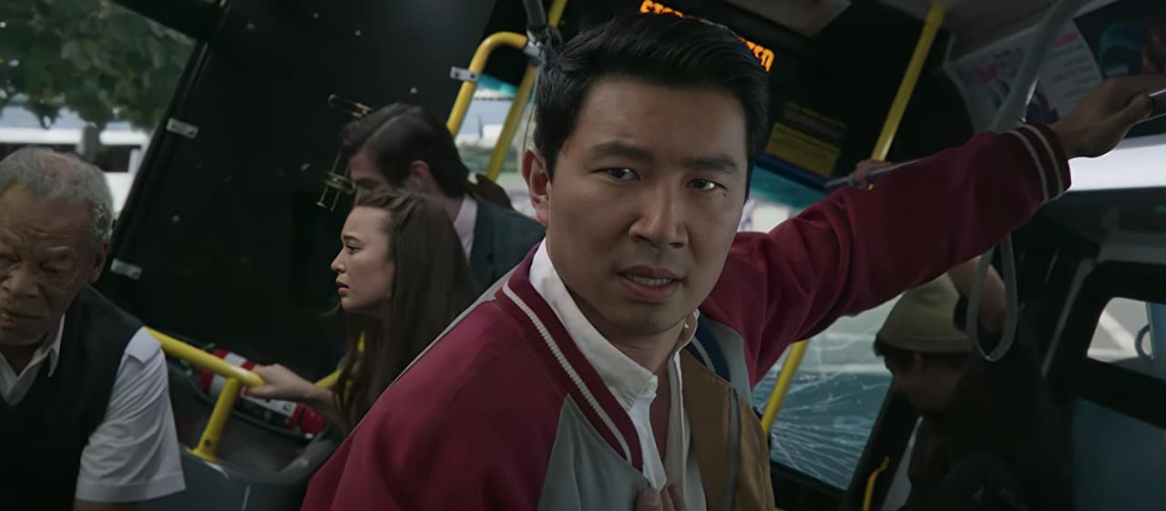 Simu Liu as Shang-Chi in Disney Marvel Ten Rings movie
