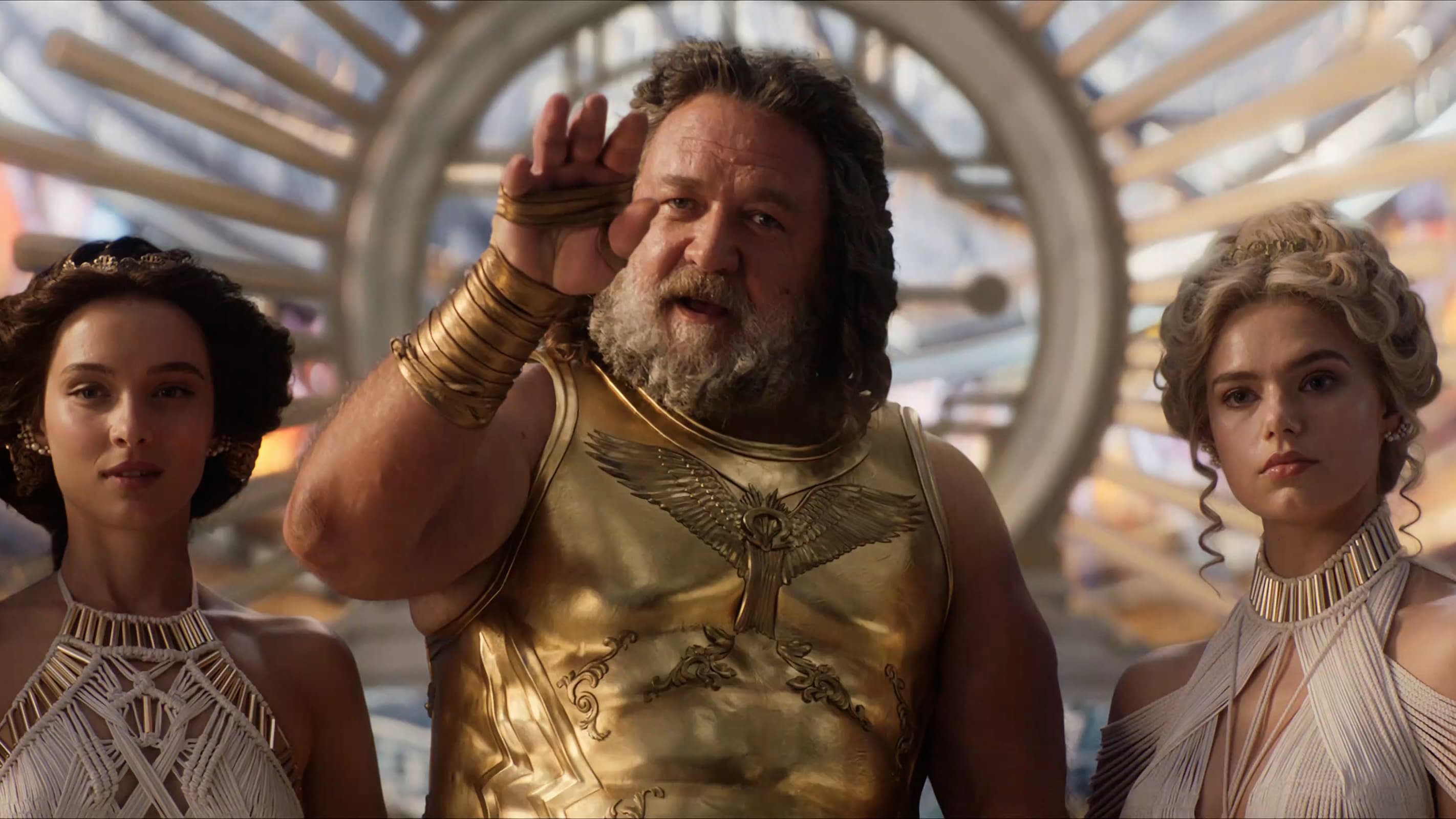 Russel Crowe as zeus