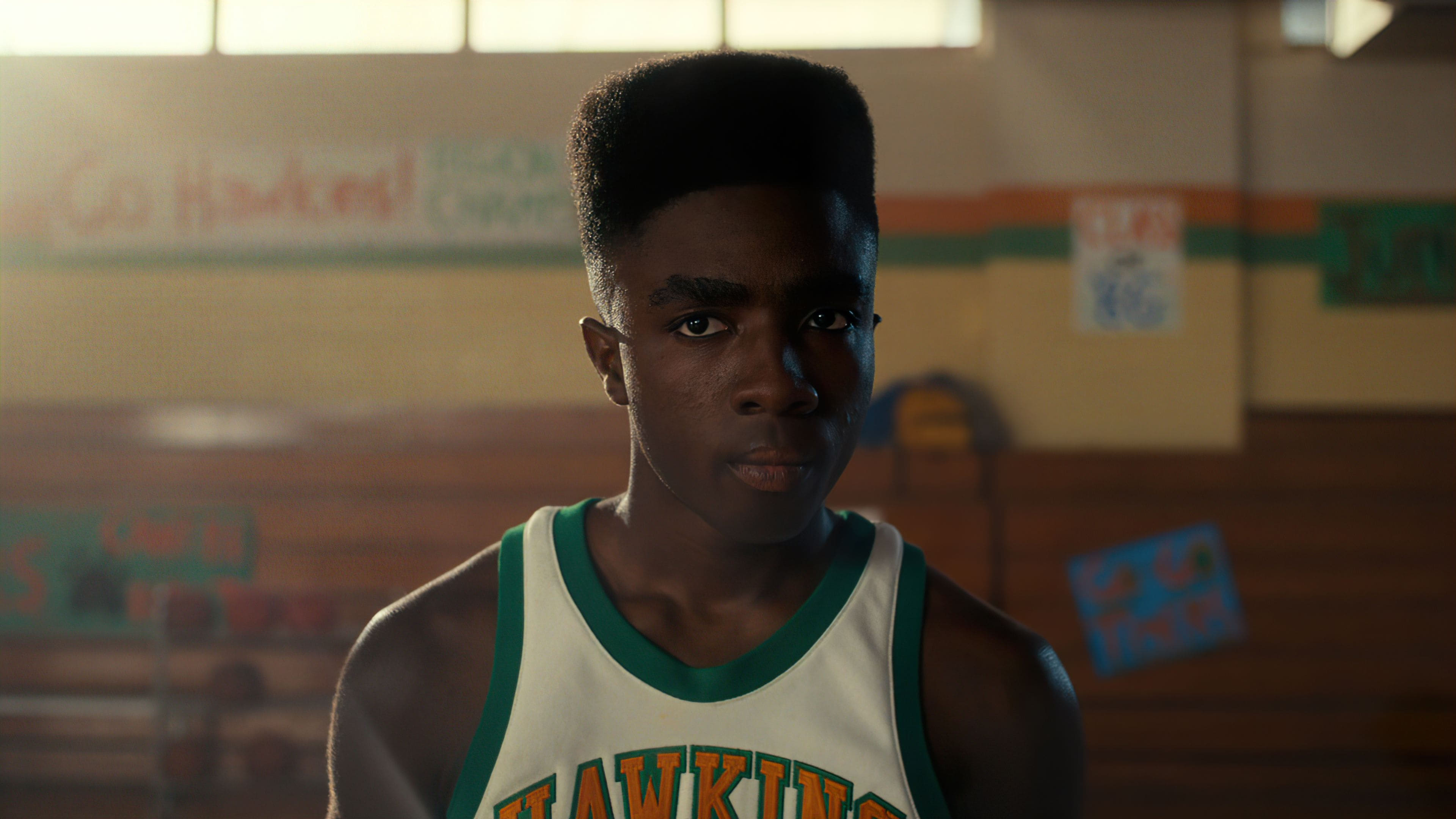 Caleb McLaughlin as Lucas in Stranger Things