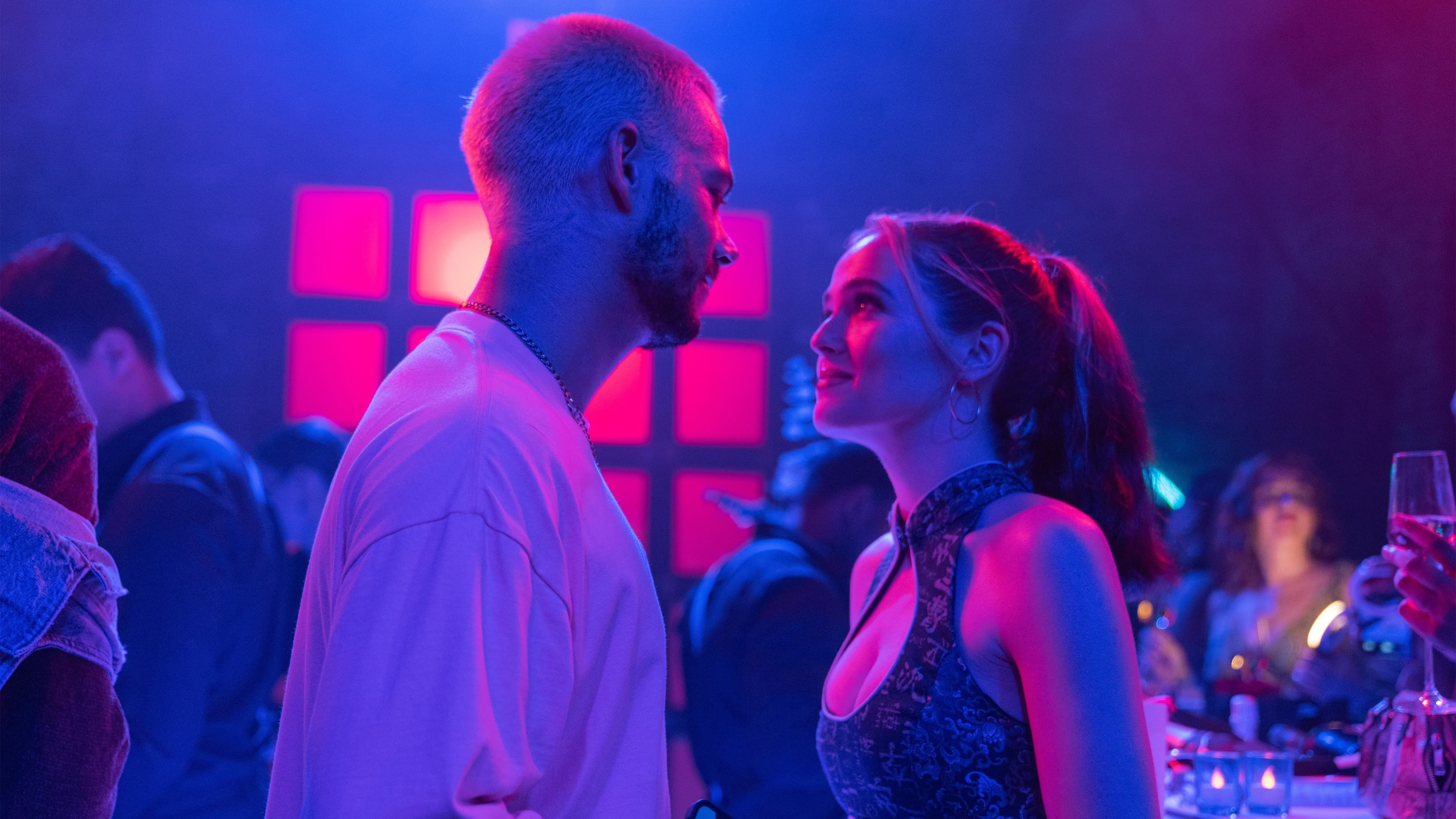 Zoey Deutch and Dylan O'Brien in Not Okay