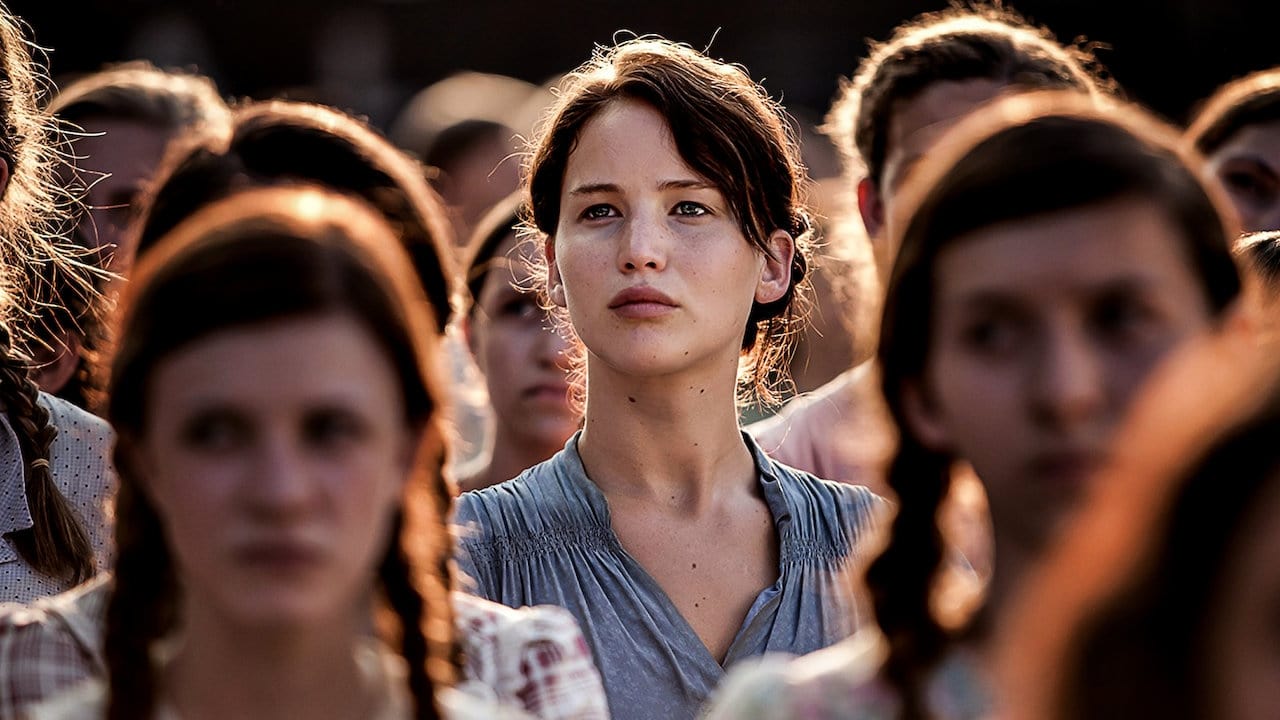 Jennifer Lawrence in The Hunger Games