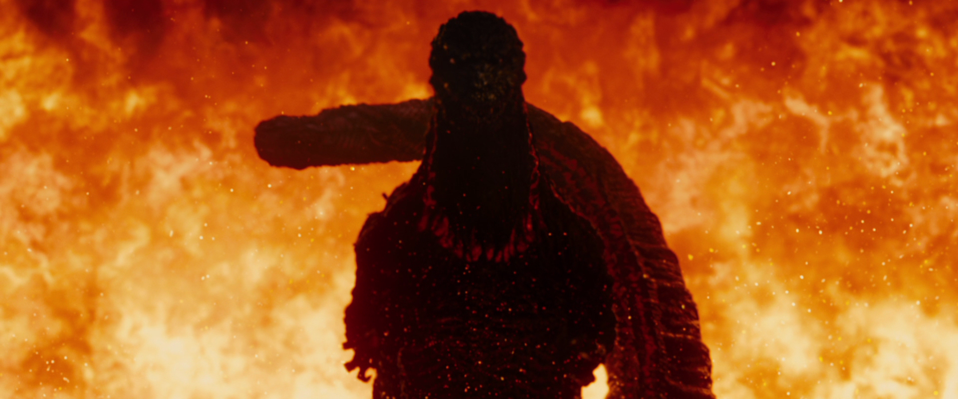 Shin Godzilla fire background who will know