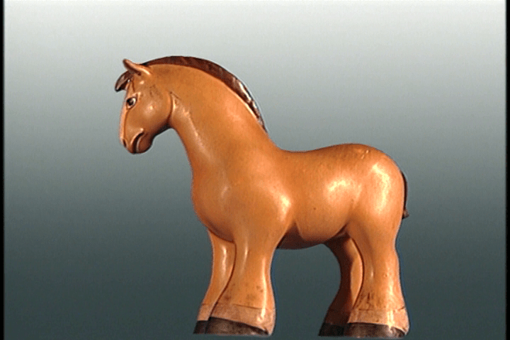 George Orwell Animal Farm 1954 Animated Film Boxer Horse Toy