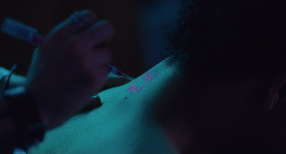 the pink opaque symbol in i saw the tv glow