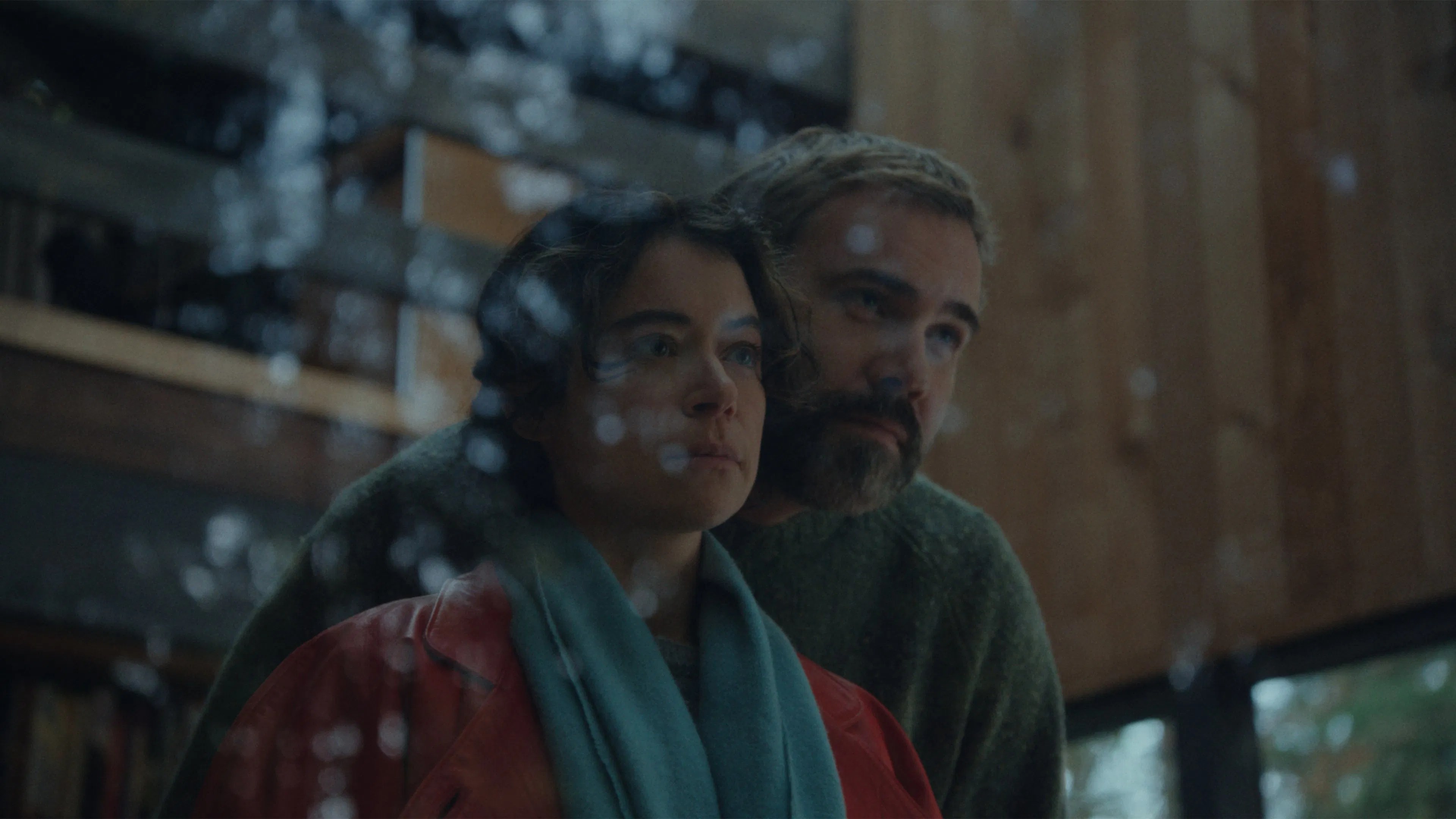 Tatiana Maslany and Rossif Sutherland in Keeper