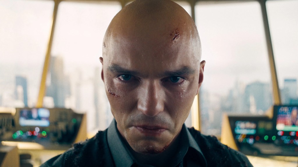 Lex Luthor angry