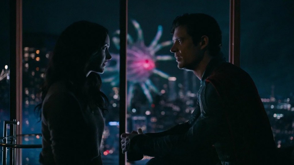 david corenswet and rachel brosnahan in superman 2025