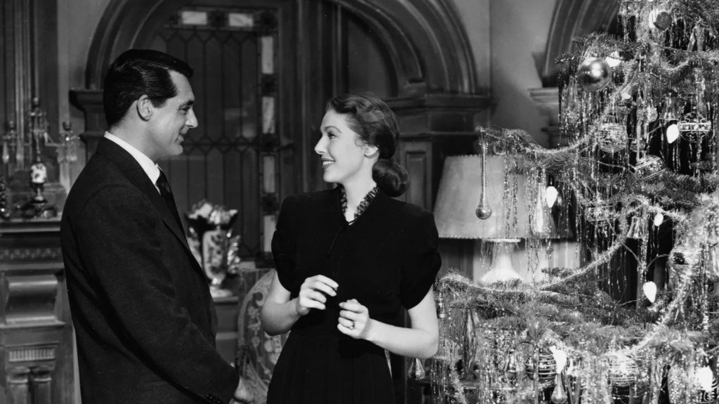 Cary Grant and Loretta Young in The Bishop's Wife