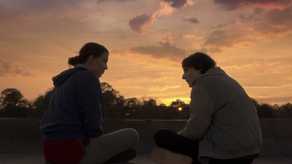 eleven and mike in stranger things s5