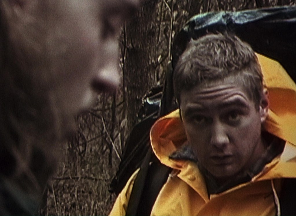 Joshua Leanord and Michael C. Williams in The Blair Witch Project