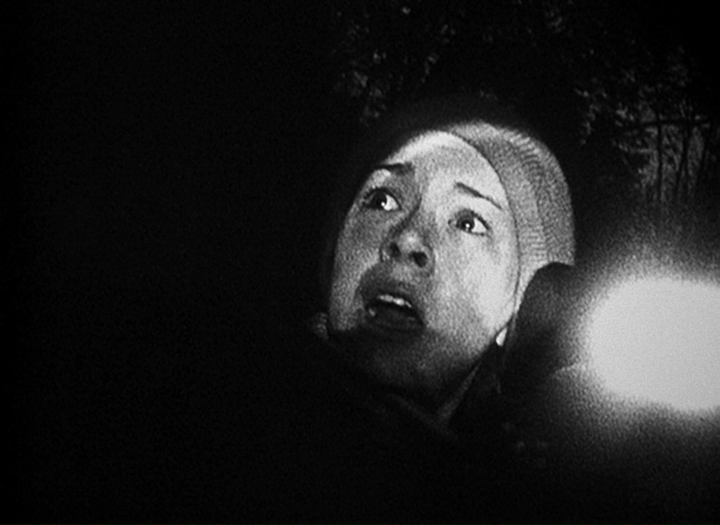 rei hance as heather donahue in the blair witch project